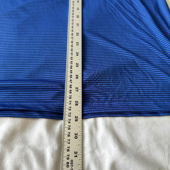 PGA‎ Tour Men's Short Sleeve Striped Golf Polo Shirt Blue Size X-Large Outdoors - Picture 11 of 13